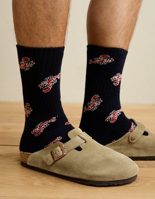 AE Graphic Crew Socks