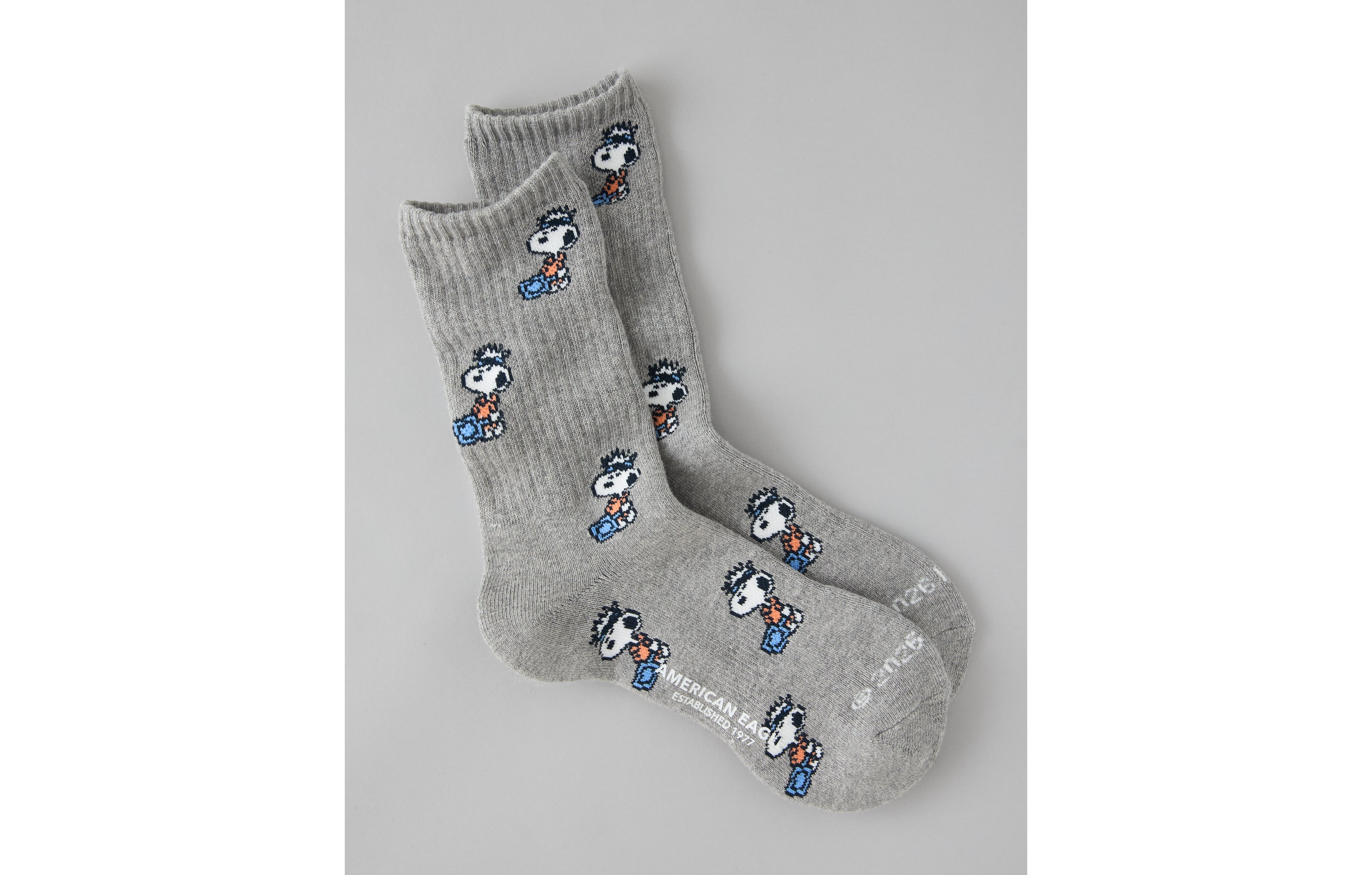 AE Snoopy Graphic Crew Socks