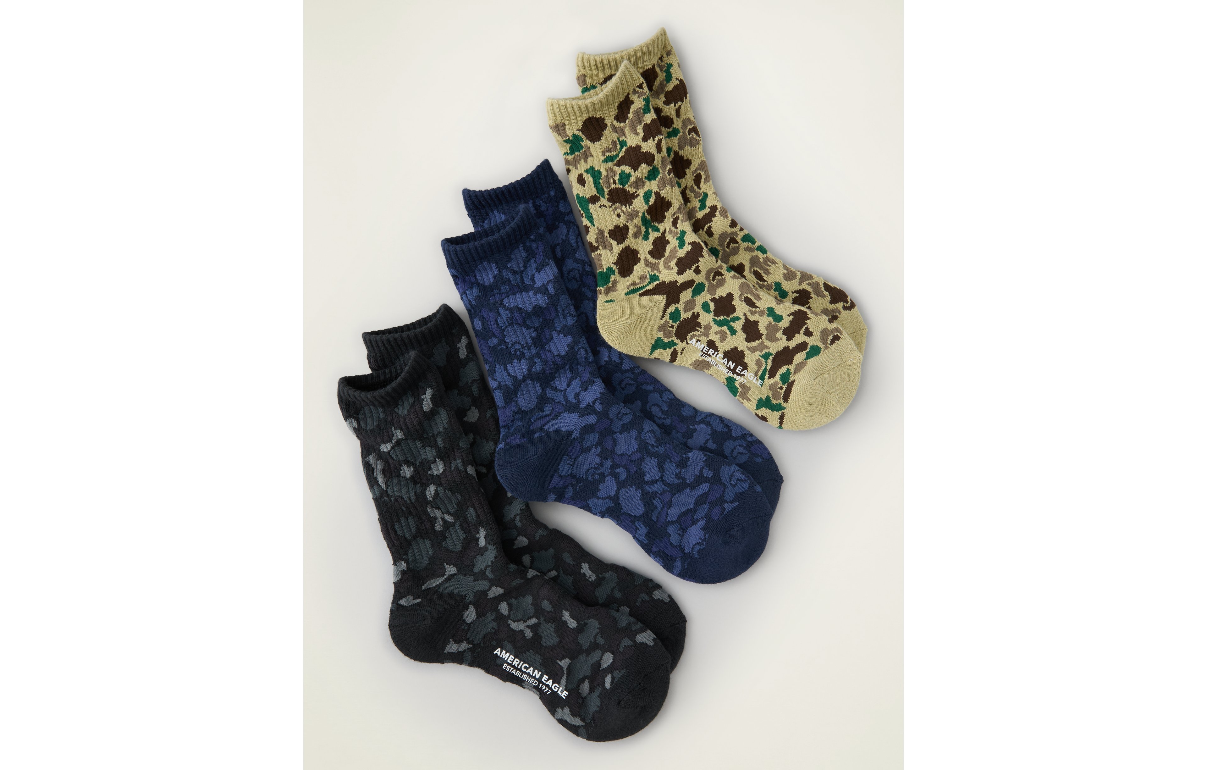 AE Camo Terry Sock 3-Pack