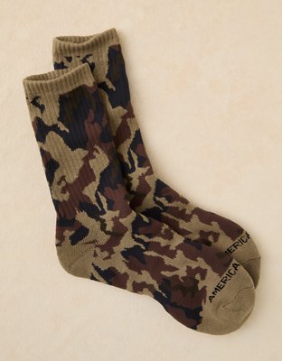 AE Camo Crew Socks