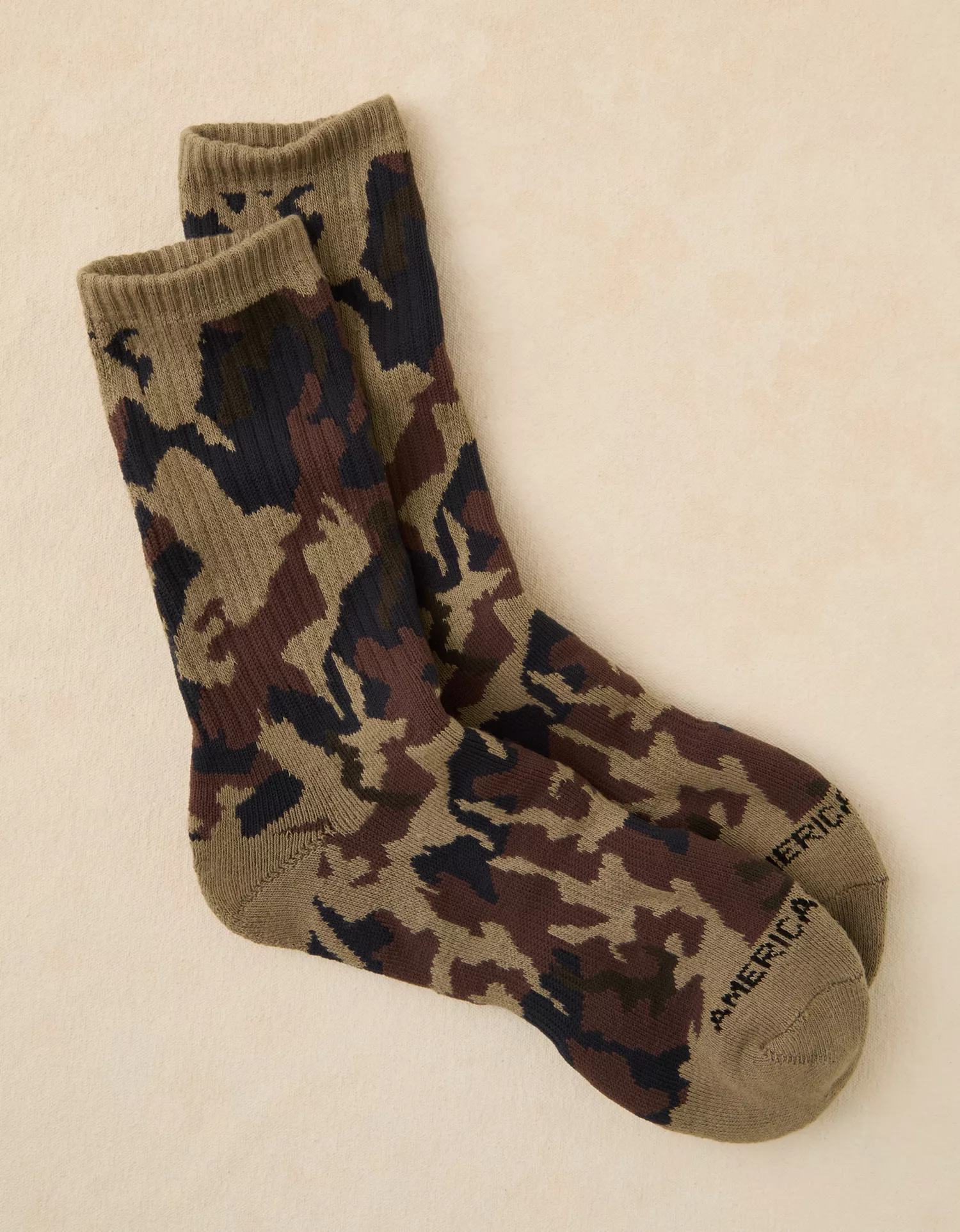 AE Camo Crew Socks