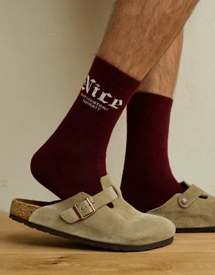 AE Nice Graphic Crew Socks
