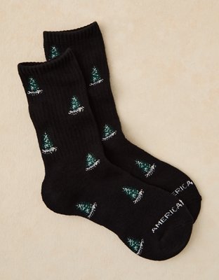 AE Graphic Crew Socks