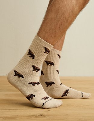 AE Graphic Crew Socks