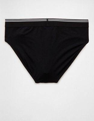 Трусы-брифы AEO для мужчин — American Eagle, цвет: Чёрный — фото 4