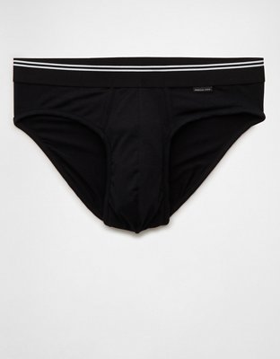 Трусы-брифы AEO для мужчин — American Eagle, цвет: Чёрный — фото 3