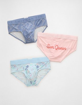 AEO Pride Men's Ultra Soft Brief 3-Pack from American Eagle - $29.96