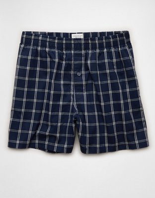 AEO Men's Poplin Classic Pocket Boxer Short