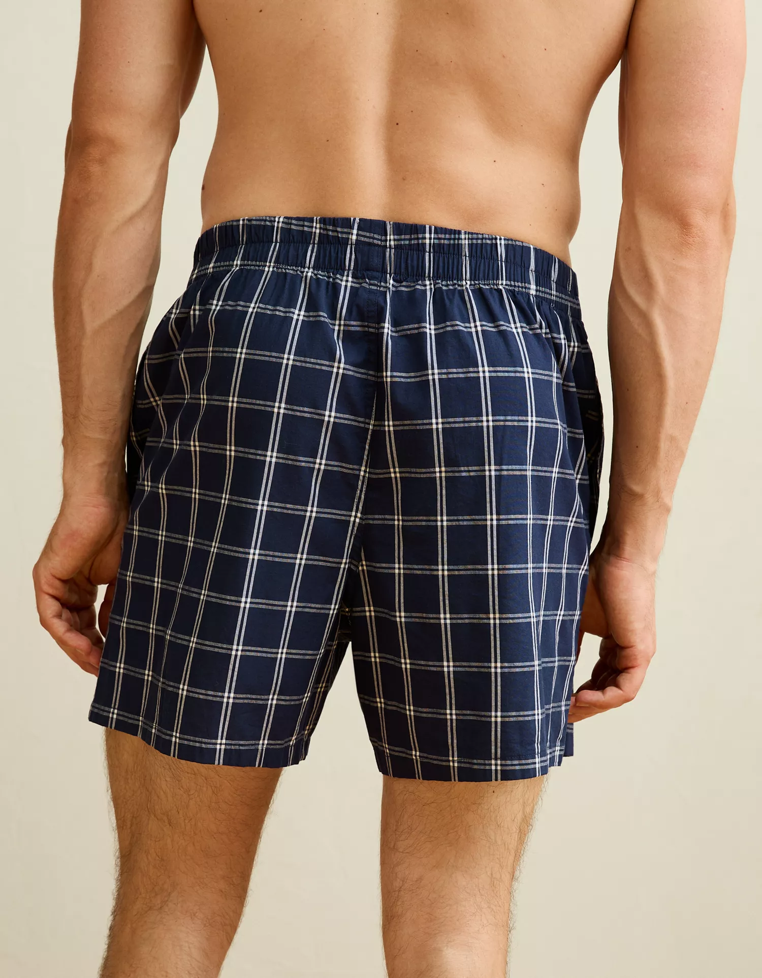 AEO Men's Poplin Plaid Classic Pocket Boxer Short - thumbnail 7