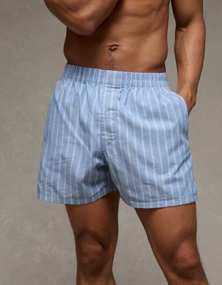 AEO Men's Poplin Classic Pocket Boxer Short