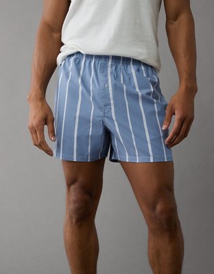 AEO Men´s Striped Poplin Pocket Boxer Short
