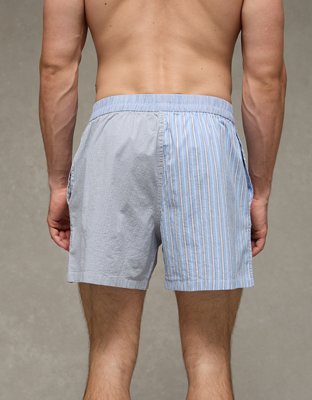 AEO Men's Poplin Classic Pocket Boxer Short