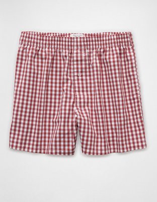 AEO Men's Poplin Pocket Boxer Short