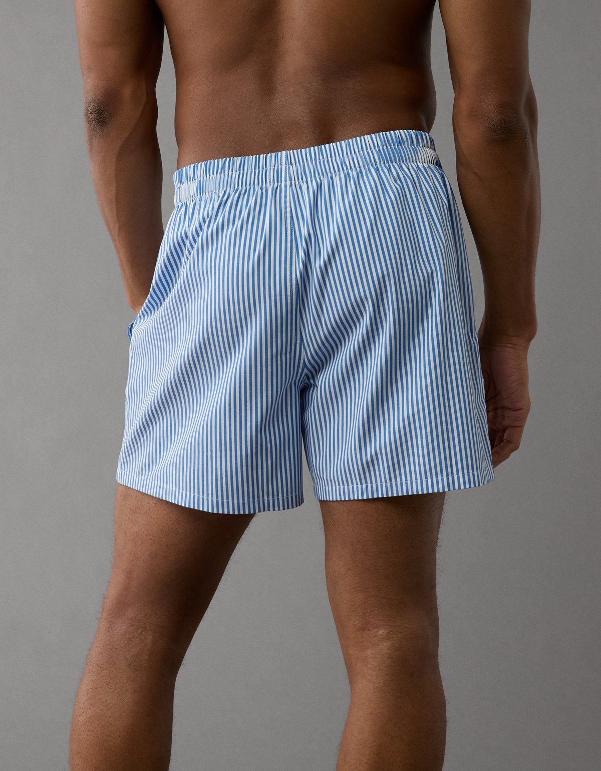 AEO Men's Striped Poplin Pocket Boxer Short - image 2