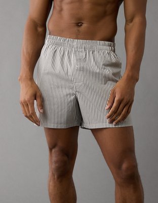 AEO Men´s Striped Poplin Pocket Boxer Short