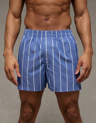 AEO Men's Poplin Classic Pocket Boxer Short