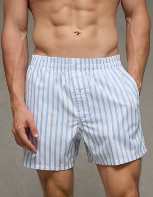 AEO Men's Poplin Classic Pocket Boxer Short from American Eagle - $12.47