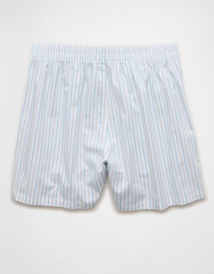 Caleçon boxeur classique à poche en popeline pour hommes AEO