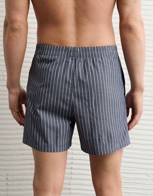 AEO Men's Poplin Classic Pocket Boxer Short