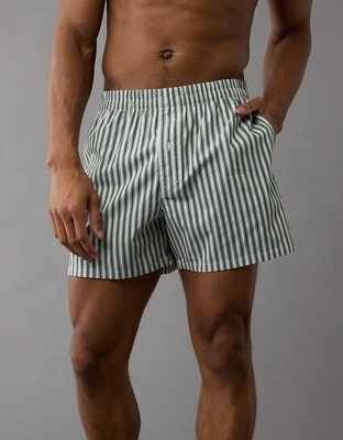 AEO Men´s Striped Poplin Pocket Boxer Short