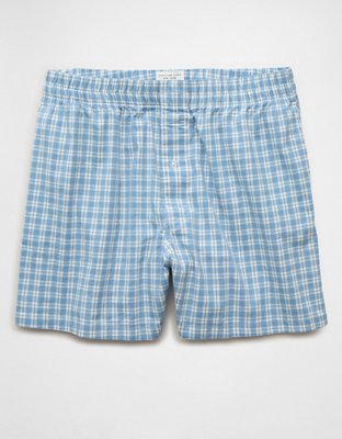 AEO Men's Poplin Classic Pocket Boxer Short