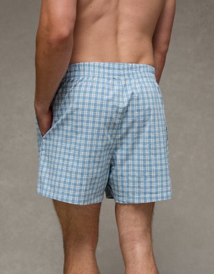 AEO Men's Poplin Classic Pocket Boxer Short