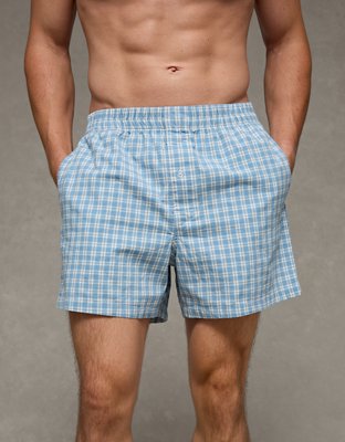 AEO Men's Poplin Classic Pocket Boxer Short from American Eagle - $22.45
