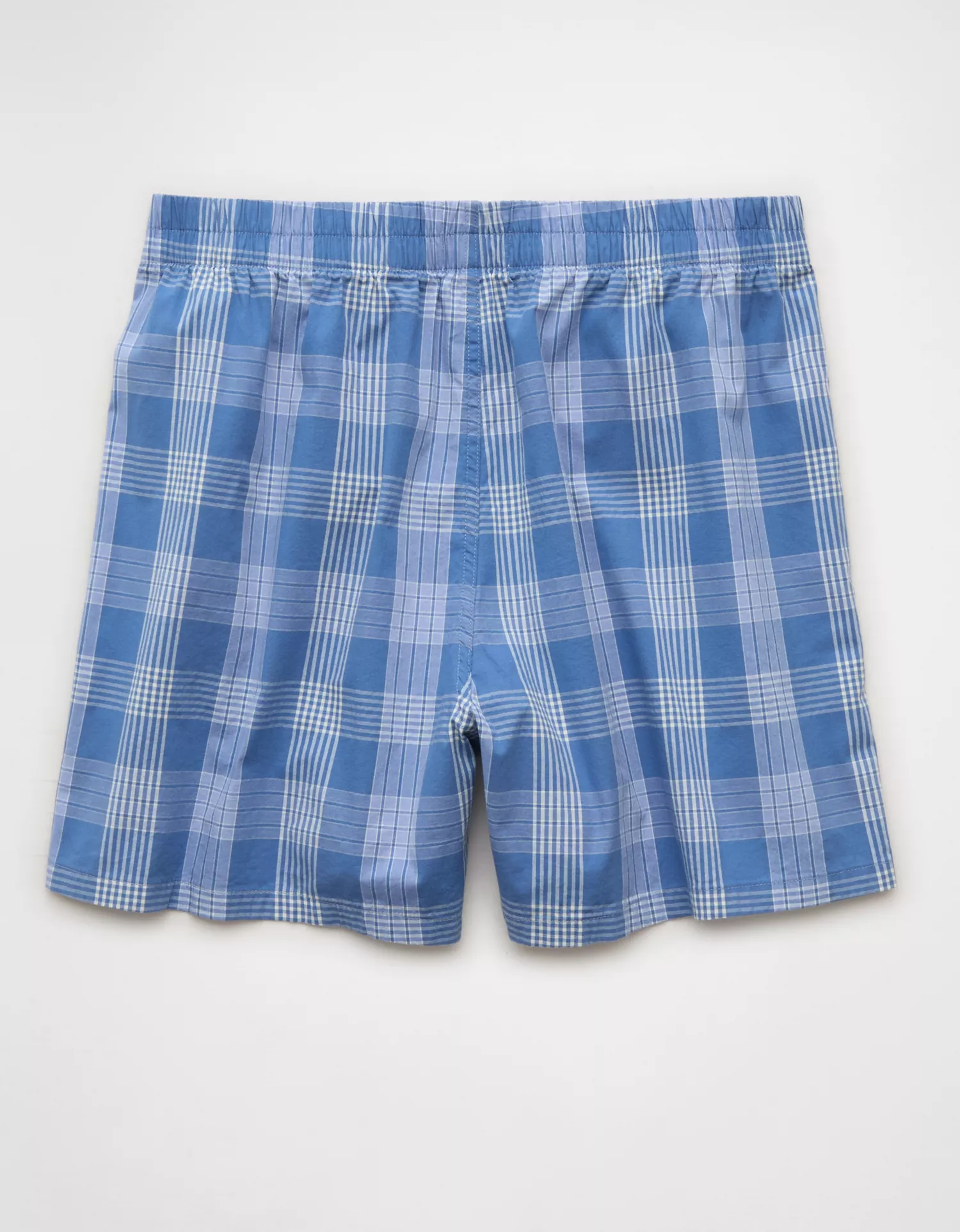 AEO Men's Poplin Plaid Classic Pocket Boxer Short - thumbnail 4