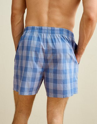 AEO Men's Poplin Classic Pocket Boxer Short
