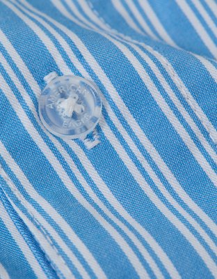 AEO Men's Striped Poplin Pocket Boxer Short