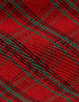 AEO Men's Plaid Stretch Poplin Pocket Boxer