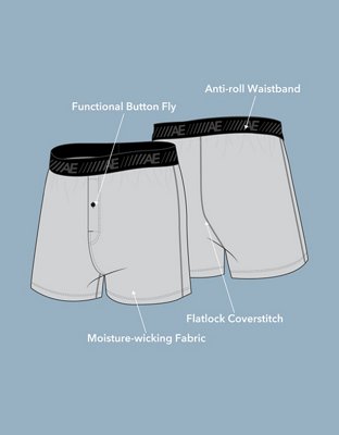 Мужские брюки American Eagle AEO Training Boxer Short — фото 5
