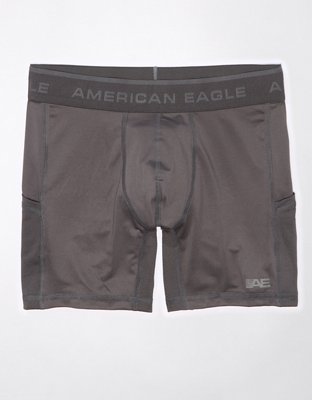 Buy American Eagle Men Multi Color Surf Palms 6 Inches Flex Boxer Briefs  online