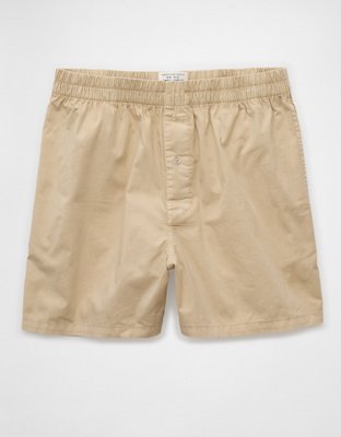 AEO Mens Poplin Pocket Boxer Short