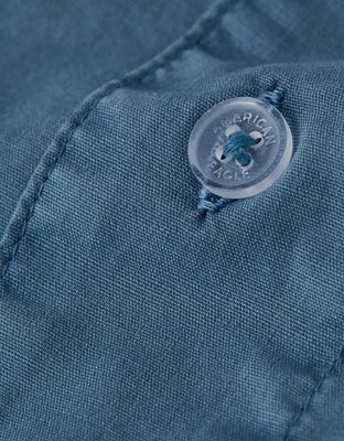 Caleçon boxeur à poche en popeline pour hommes AEO