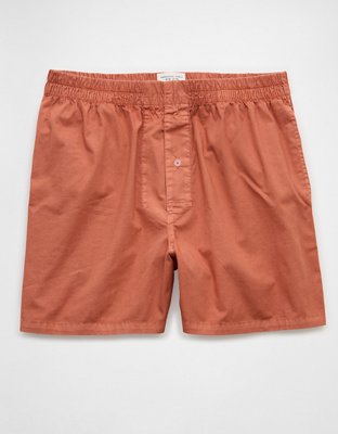 AEO Mens Poplin Pocket Boxer Short