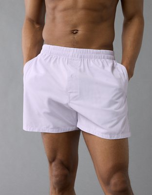 AEO Men's Poplin Classic Pocket Boxer Short