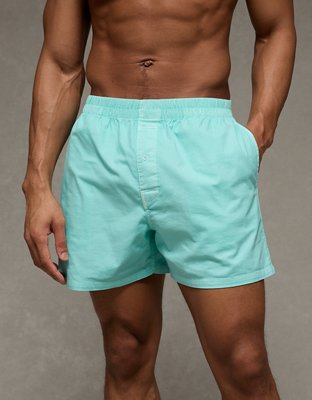 AEO Men's Poplin Classic Pocket Boxer Short