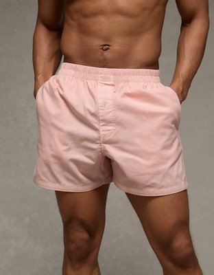 AEO Men's Poplin Classic Pocket Boxer Short