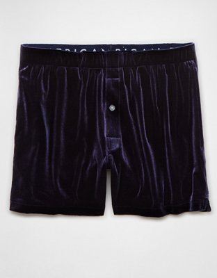 AEO Men's Velvet Pocket Boxer Short