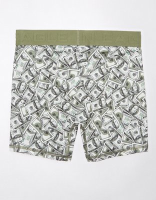 AEO Men's Dollars 6" Temp Tech Cooling Mesh Boxer Brief
