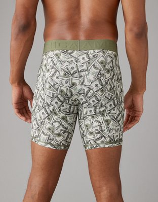 AEO Men's Dollars 6" Temp Tech Cooling Mesh Boxer Brief