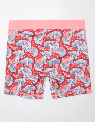 AEO Men's Mushrooms 6" Temp Tech Cooling Mesh Boxer Brief