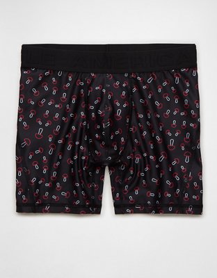 AEO Men's Mushrooms 6" Temp Tech Cooling Mesh Boxer Brief