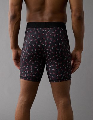 AEO Men's Mushrooms 6" Temp Tech Cooling Mesh Boxer Brief