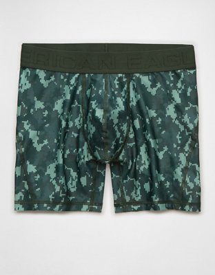 AEO Men's Camo 6" Temp Tech Cooling Mesh Boxer Brief