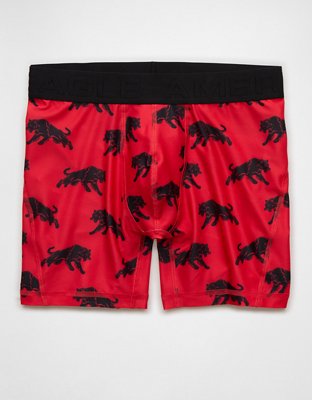 AEO Men's Panthers 6" Temp Tech Cooling Mesh Boxer Brief