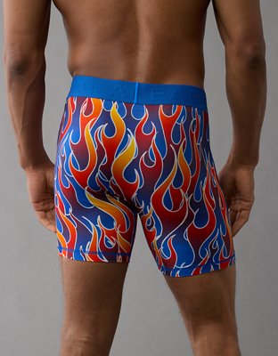 AEO Men's Flames 6" Temp Tech Cooling Mesh Boxer Brief