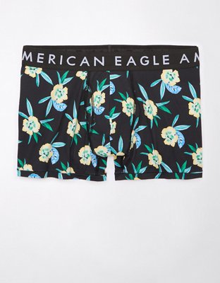 Трусы AEO Classic для мужчин, цветочный принт — American Eagle — фото 3
