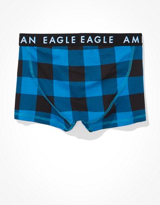 Трусы-боксеры AEO Plaid Classic для мужчин — American Eagle — фото 4